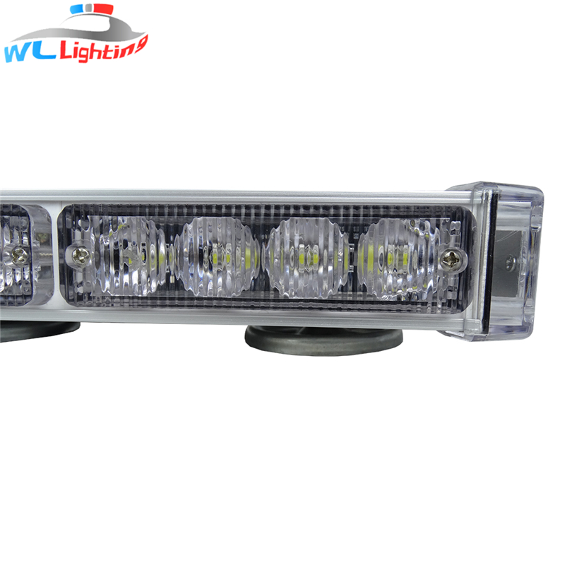 12 '' Amber Warning Mini Strobe Light Bar Nouzové 12v 24v Super Slim Police Lightbar